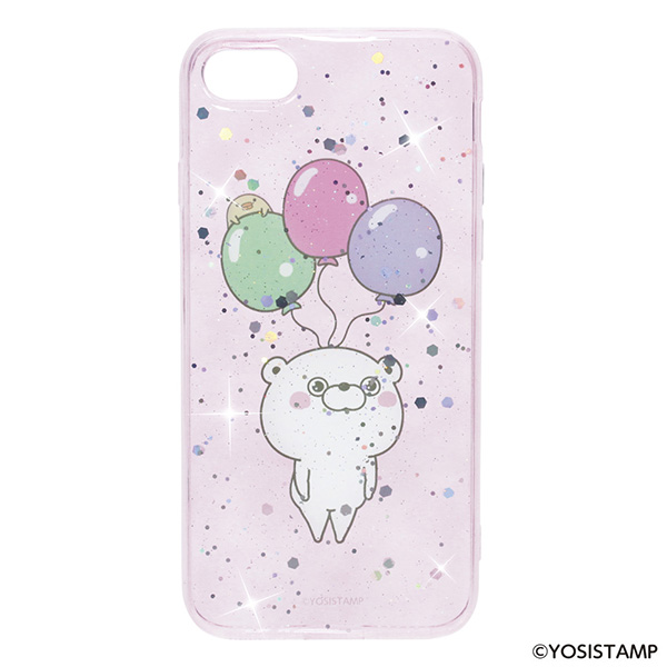 ★TPU製キラキラスマホカバー／風船