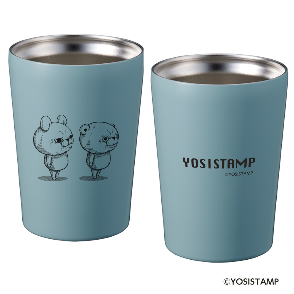 サーモタンブラー（380ml） スモークブルー（BK）