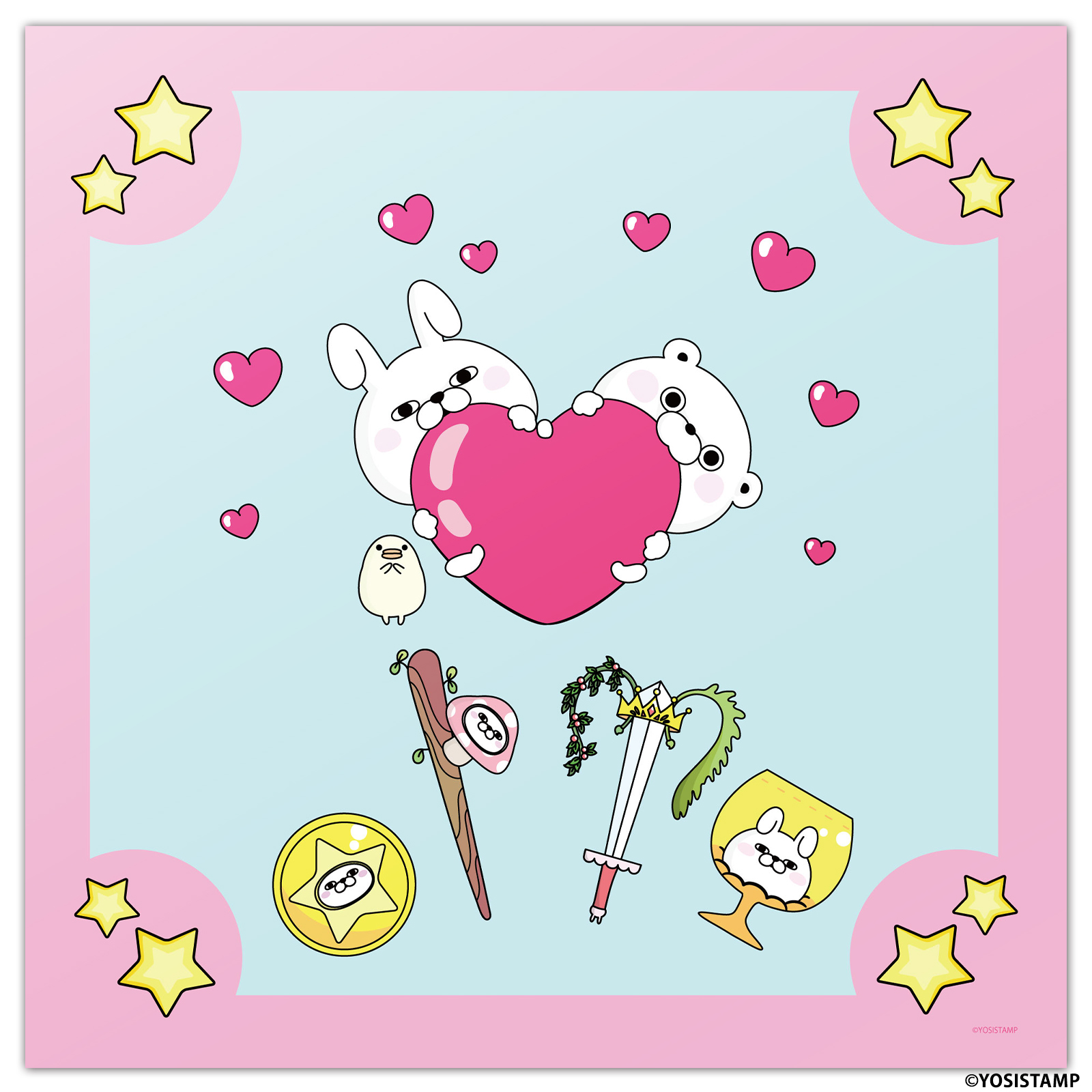 ルナズ　ヨッシースタンプタロットクロス　A