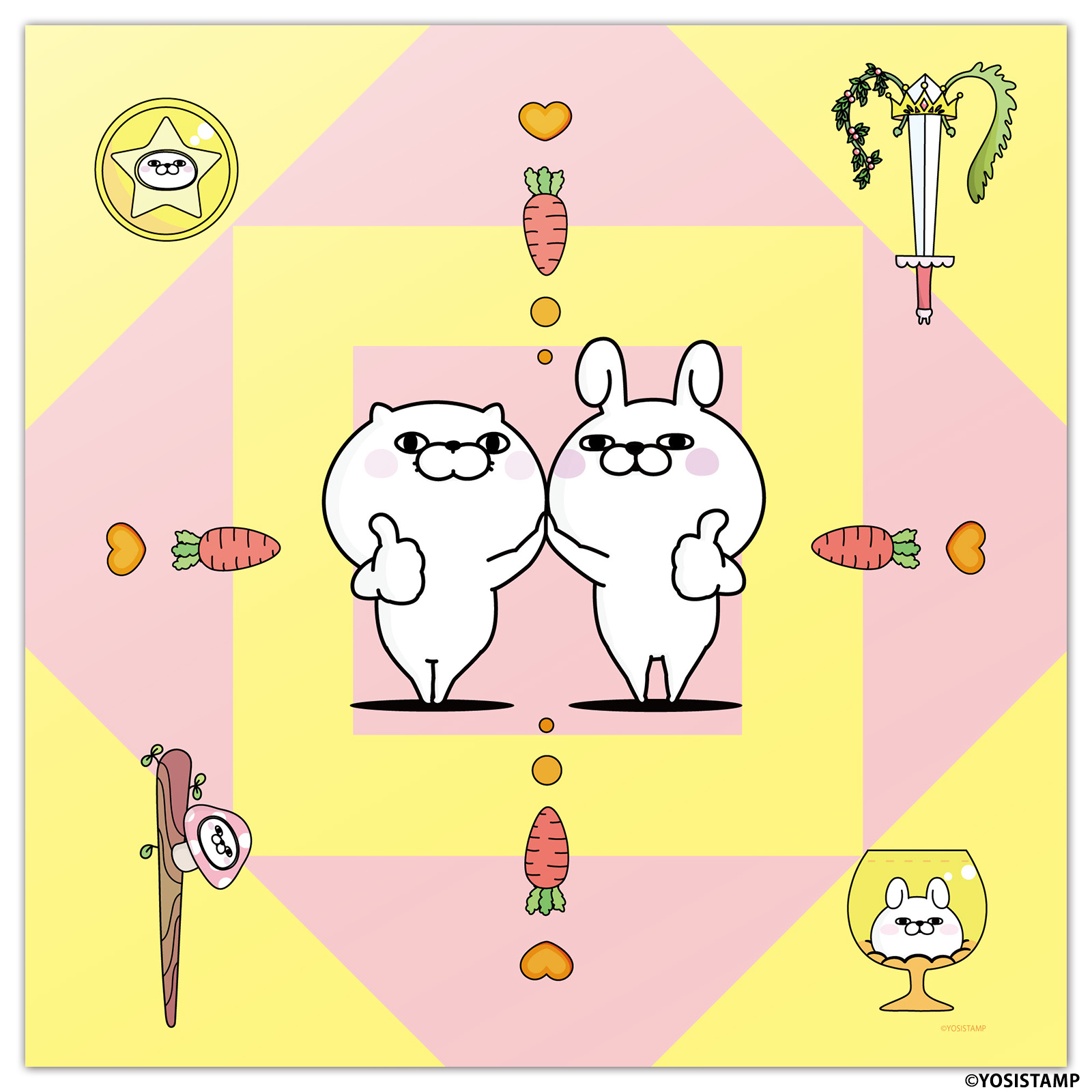 ルナズ　ヨッシースタンプタロットクロス　C