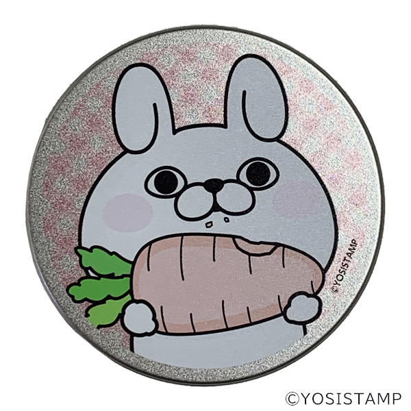ヨッシースタンプ 丸缶（にんじん）