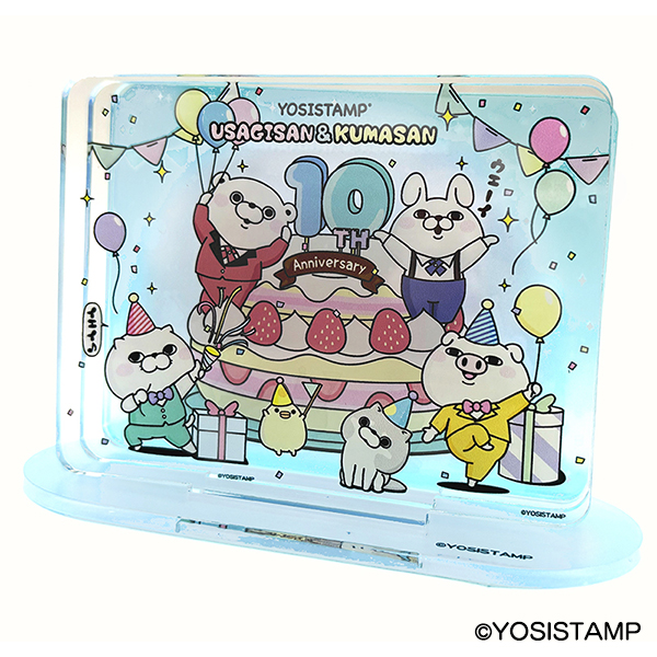 うさぎさん＆くまさん10周年立体アクリルスタンド
