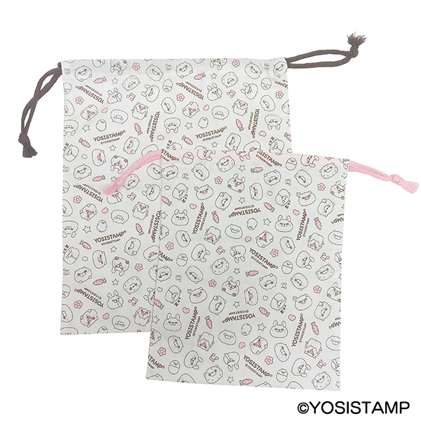 ヨッシースタンプ　巾着2枚セット