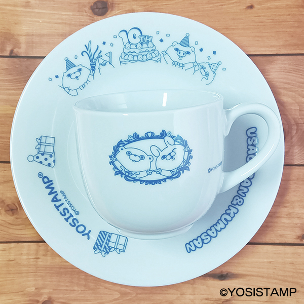 カップ＆ソーサーうさぎさん＆くまさん