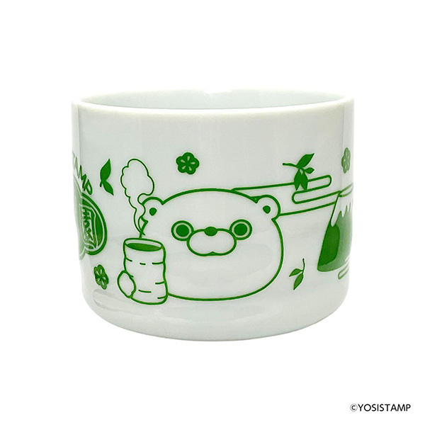 ヨッシースタンプ 湯呑み＆プチ缶セット 煎茶 石川園