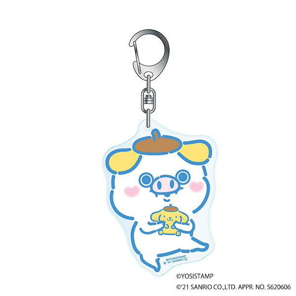 【レア】Sanrio てのりくま　ラッテくん　変身　根付け　ホラー　ストラップ レア】Sanrio てのりくま ラッテくん 変身 根付け ホラー ストラップ