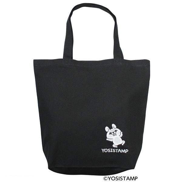 刺繍キャンパストート（ML)/うさぎ100%(ピタッ）4582406516379
