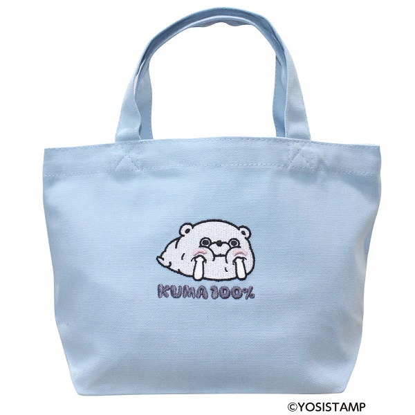 刺繍キャンパストート（S)/くま100%(ムニュ）4582406516430