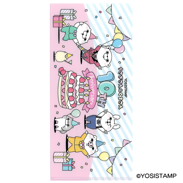 チケットホルダーうさぎさん＆くまさん10周年