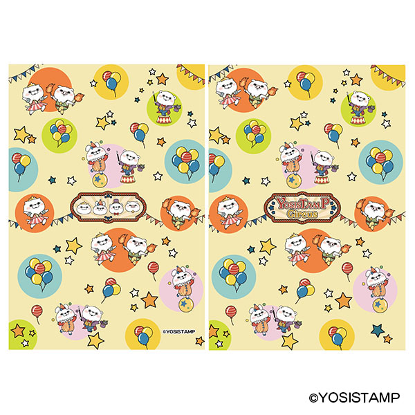 クリアファイル A5 ヨッシースタンプ サーカス