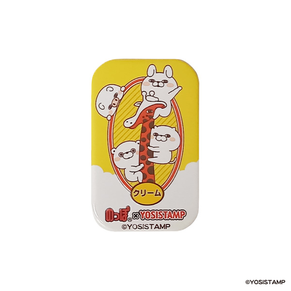のっぽ×ヨッシースタンプ　長方形缶バッジ