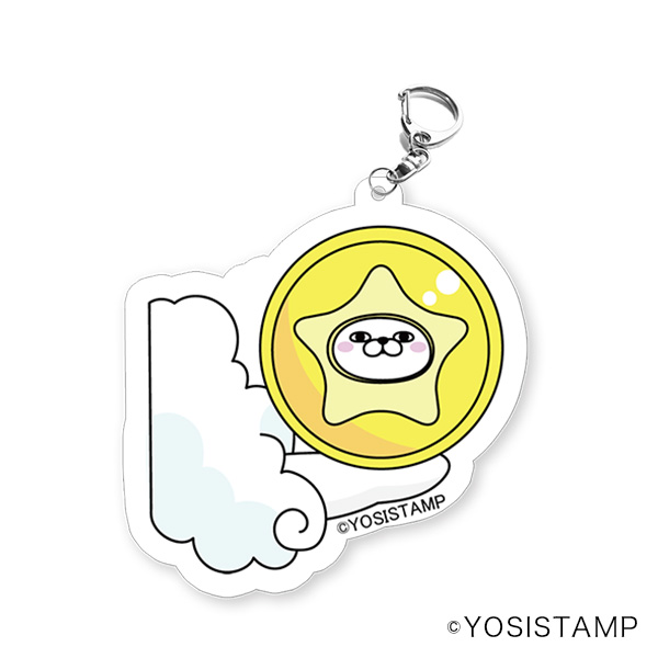 ルナズ ヨッシースタンプタロットアクリルキーホルダー 第一弾E