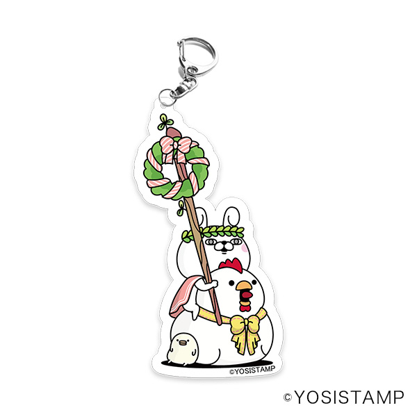 ルナズ ヨッシースタンプタロットアクリルキーホルダー 第二弾C