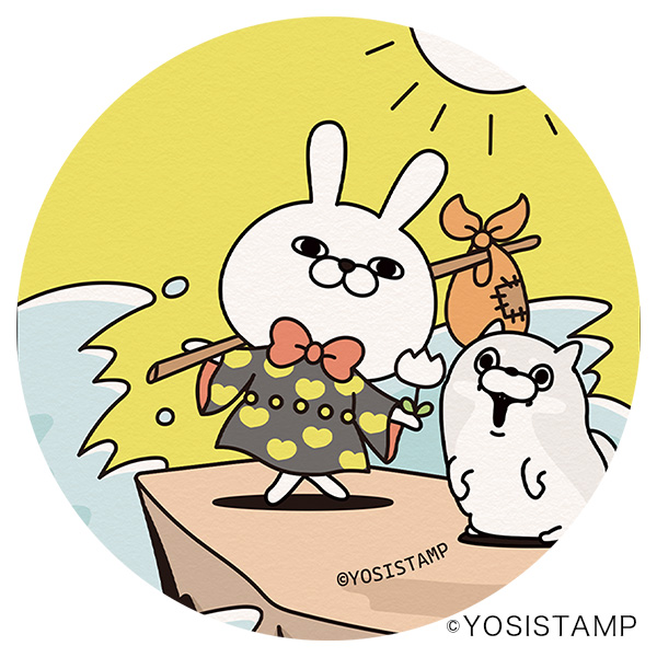 ルナズ ヨッシースタンプタロット缶バッジ C