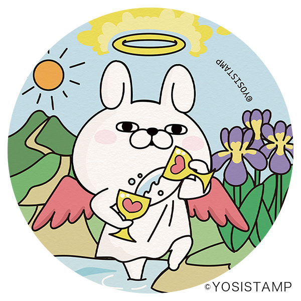 ルナズ ヨッシースタンプタロット缶バッジ D