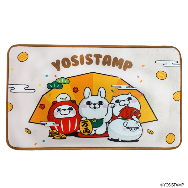 台湾商品フットマット（招財）