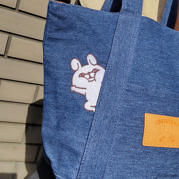台湾商品デニムトートバッグ