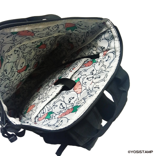 OUTDOOR×ヨッシースタンプコラボ リュックサック（YS152BK-2）