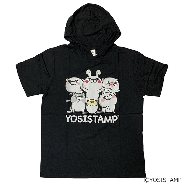 ヨッシースタンプ プリントtシャツパーカー9272 04