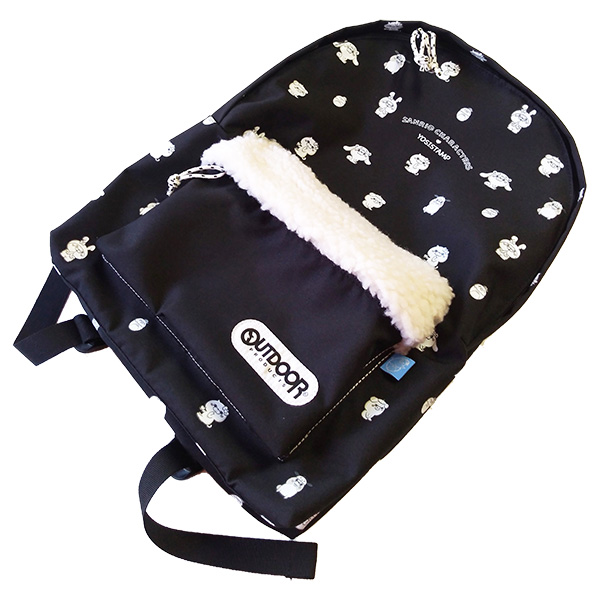 OUTDOOR デイパック（M) サンリオキャラクターズコラボ SR1231BK-9