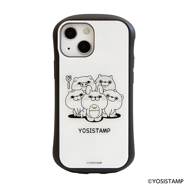ヨッシースタンプ i select iPhone 13 mini/12 mini 対応ケース C.集合