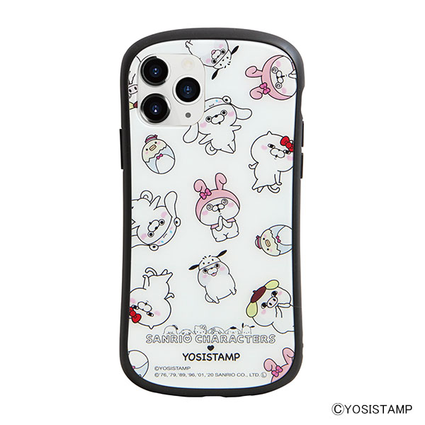 i select iPhone 11 Pro 対応ハイブリッドガラスケース D.パターン