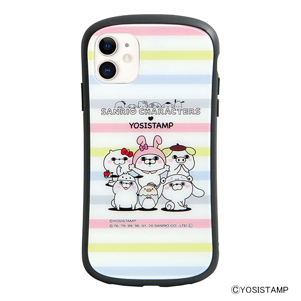 i select iPhone 11/XR 対応ハイブリッドガラスケース B.集合