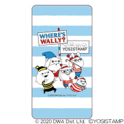 ヨッシースタンプ×ウォーリーをさがせ！ 4000mAh リチウムイオンポリマー充電器 2.1A ブルー