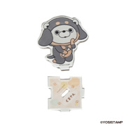ヨッシースタンプわんともアクリルスタンド　くまさん
