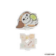 ヨッシースタンプわんともアクリルスタンド　ぬこさま