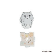 ヨッシースタンプわんともアクリルスタンド　わんこ