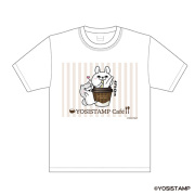ヨッシースタンプ　ドルチェ　Ｔシャツうさぎさん＆わんこ【ＸＬ】