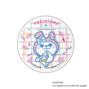 ヨッシースタンプ×サンリオキャラクターズ　パステルポップ　クリップマグネット　うさぎさん　4580721960969