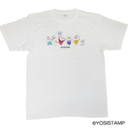 Tシャツ　おいわい　ホワイトYS-9203 