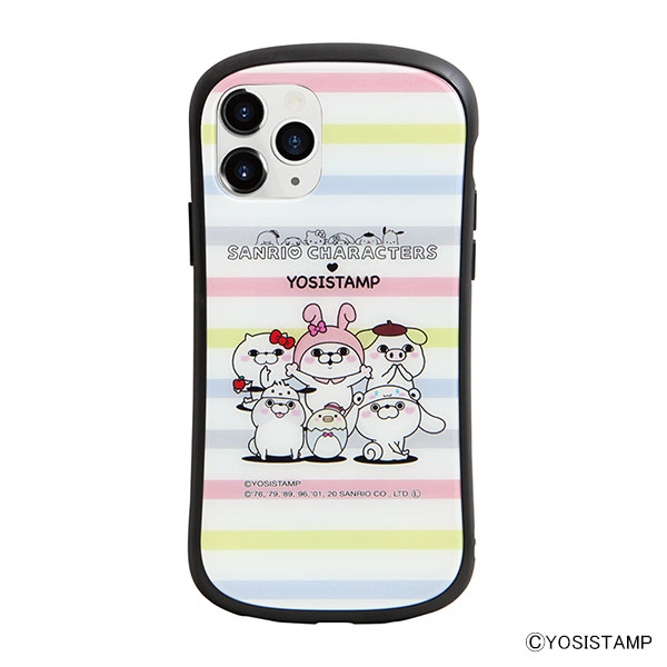 i select iPhone 11 Pro 対応ハイブリッドガラスケース B.集合