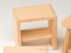 ヒバ箱型風呂椅子（大）