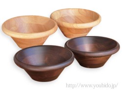 サラダボウル2個セット（ナチュラル/ブラウン）