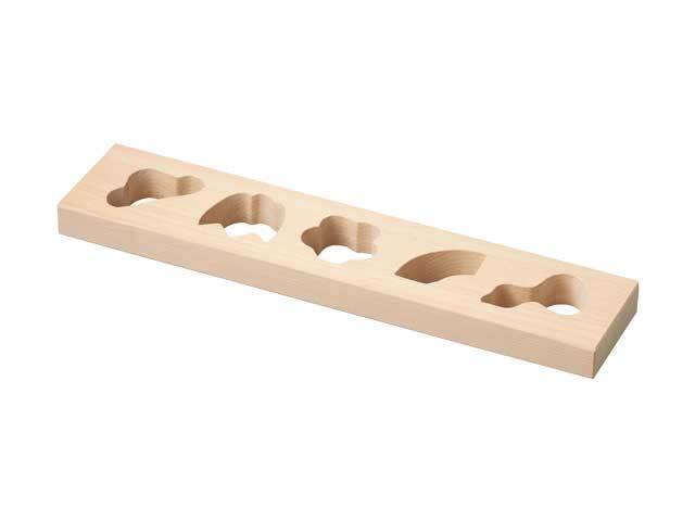 桧物相型5穴松竹梅扇瓢