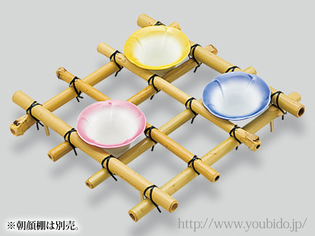 朝顔棚（女竹）足付