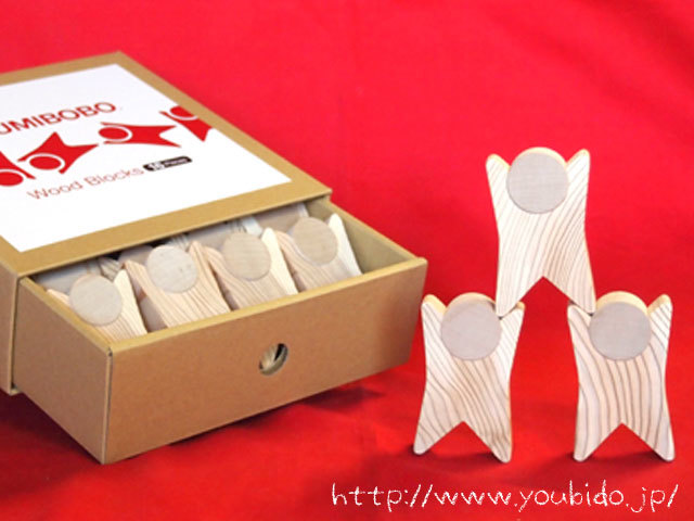 ひみあしゅ品 TSUMIBOBO つみぼぼ 16ピース | 積み木 出産祝い 木のおもちゃ