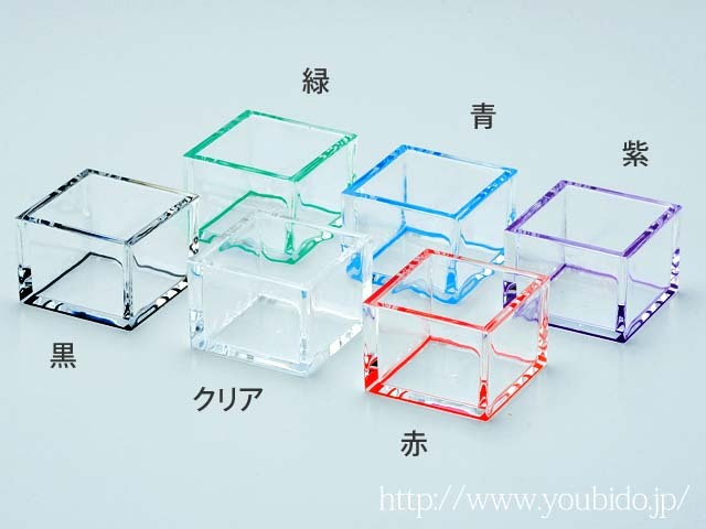 クリア枡 | アクリル樹脂枡 キッチン 雑貨 通販 【天然素材の雑貨よう