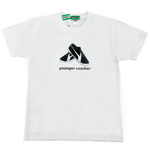 【公式ショップ限定】ヤンガー（Younger）コーチャーフロッキープリントＴシャツ（ホワイト）【メール便可】