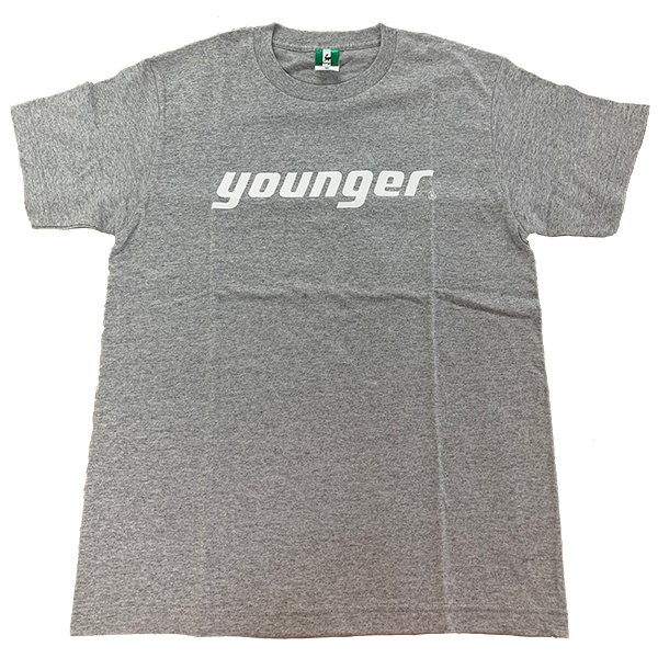 ヤンガー（Younger）ロゴTシャツC（グレー）【メール便可】【予約販売】