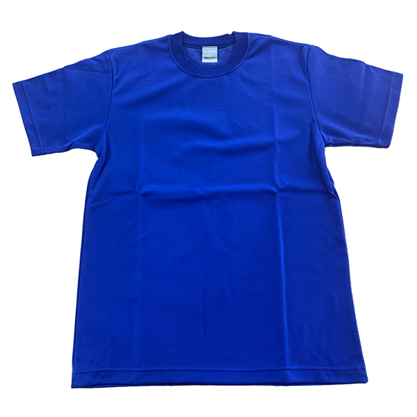 【日本製】ヤンガー（Younger）丸首半袖無地Tシャツ（Dブルー）★【メール便可】