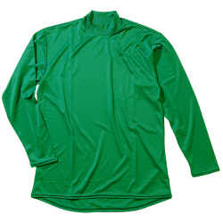 ヤンガー（Younger）ハイネックインナー長袖シャツ ジュニア（グリーン）【メール便可】【予約販売】