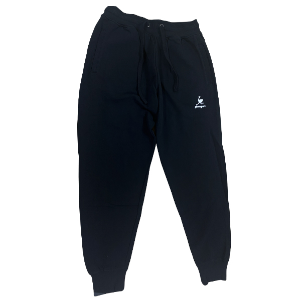 ヤンガー（Younger）ロゴ入りスウェットパンツ（ブラック）
