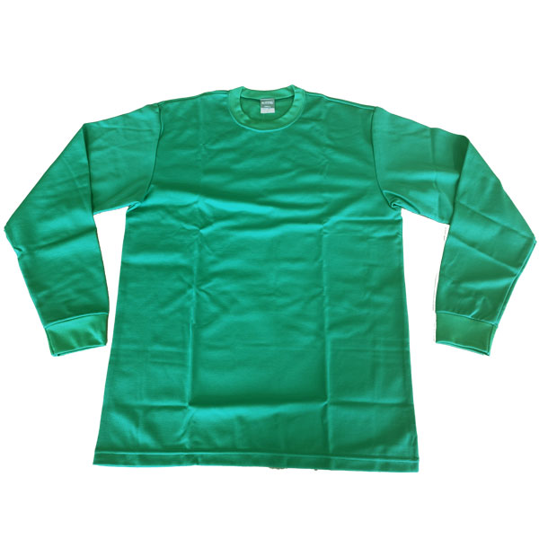 JPN長袖無地Tシャツ（グリーン）