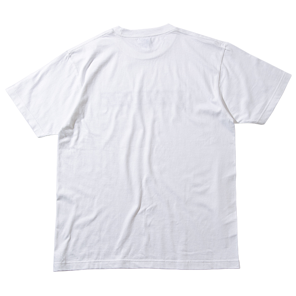 ロゴTシャツA（ホワイト×グリーン）