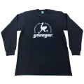 【数量限定】ヤンガー（Younger）ロゴ入り長袖Ｔシャツ（ブラック）【メール便可】