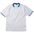 半袖ゲームシャツ（ホワイト×Ｄブルー）